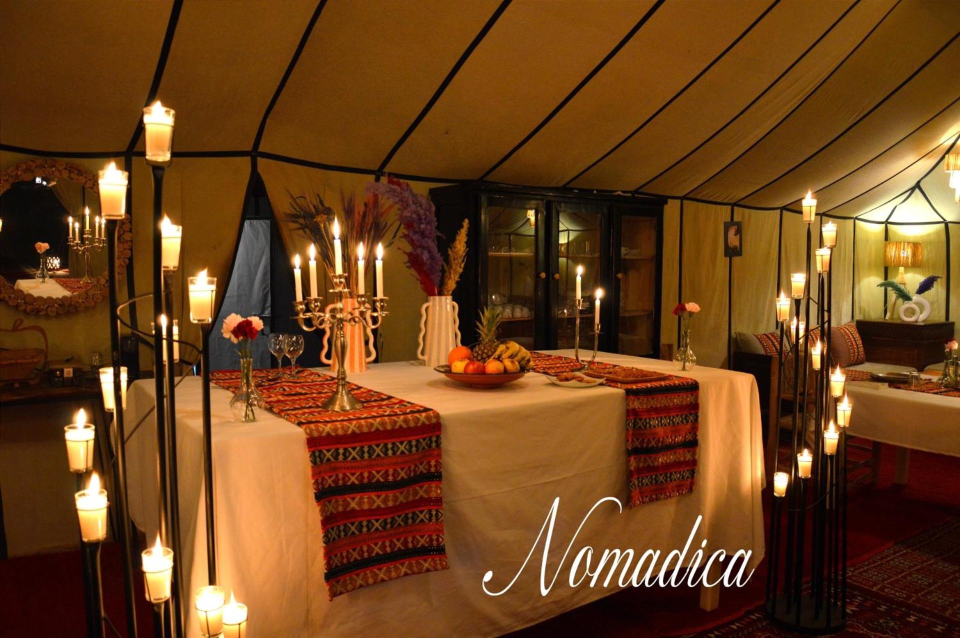 Hotel Nomadica Luxury Camp Merzouga Exterior foto