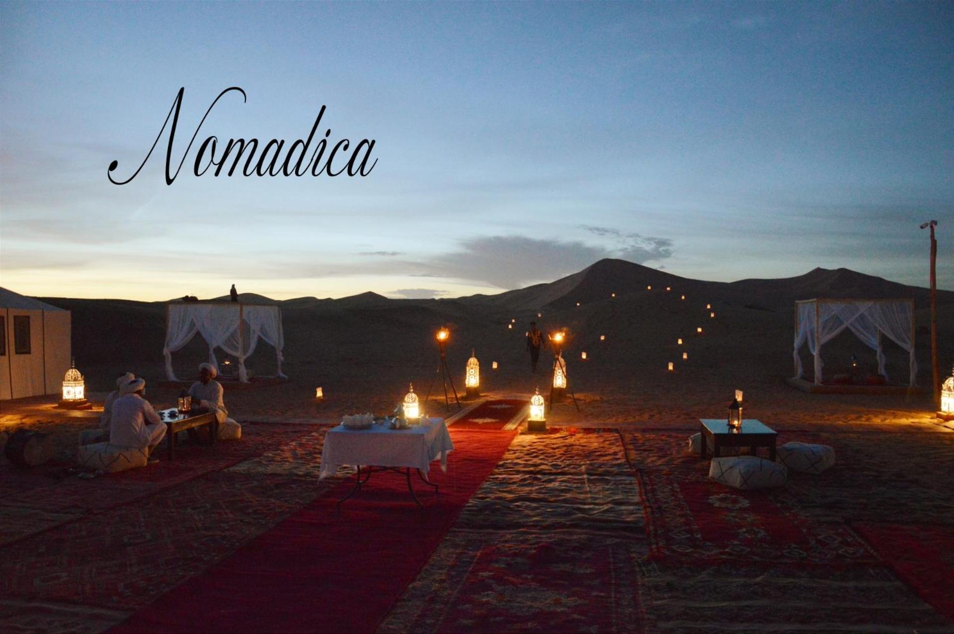 Hotel Nomadica Luxury Camp Merzouga Exterior foto