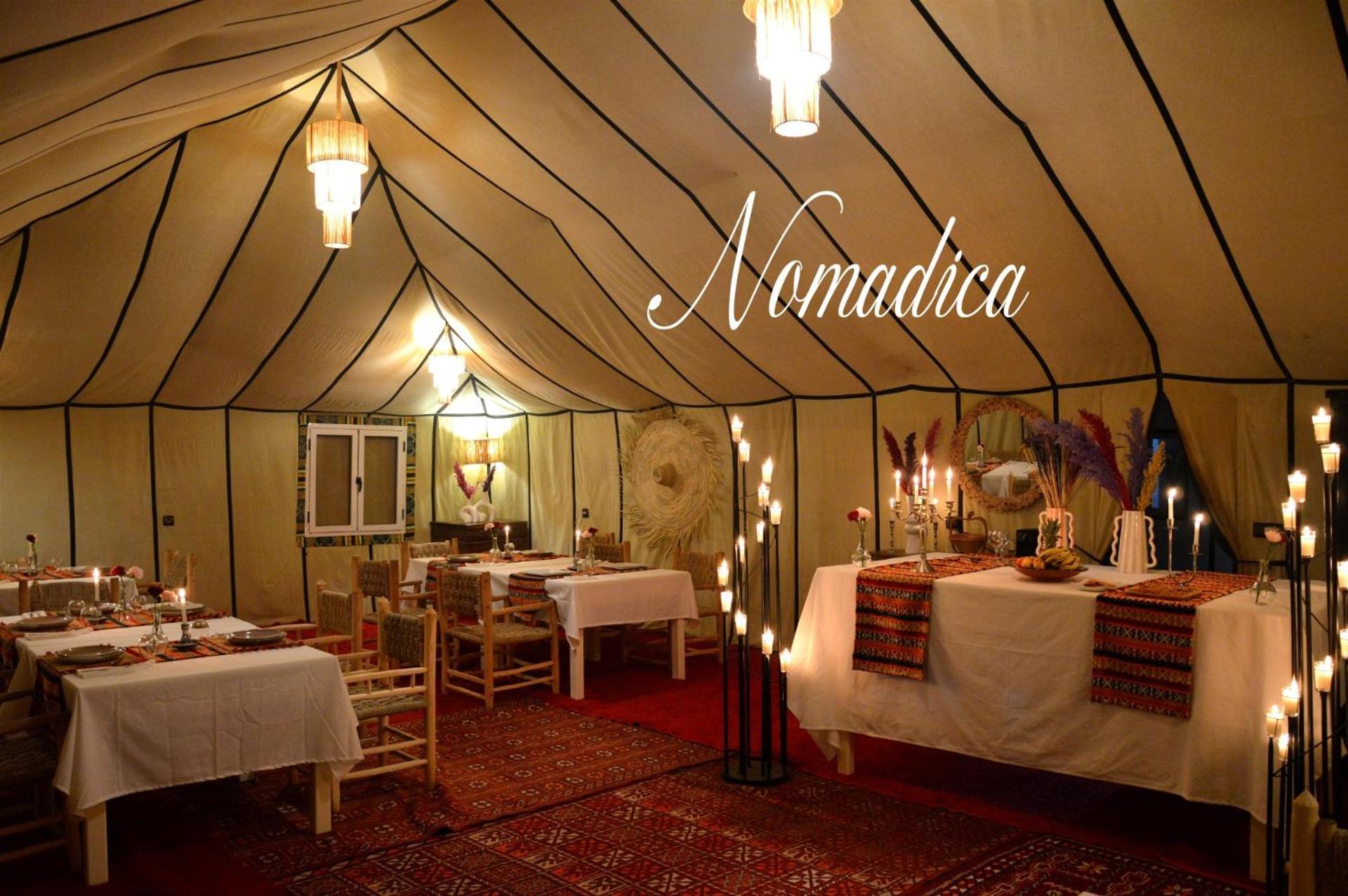 Hotel Nomadica Luxury Camp Merzouga Exterior foto