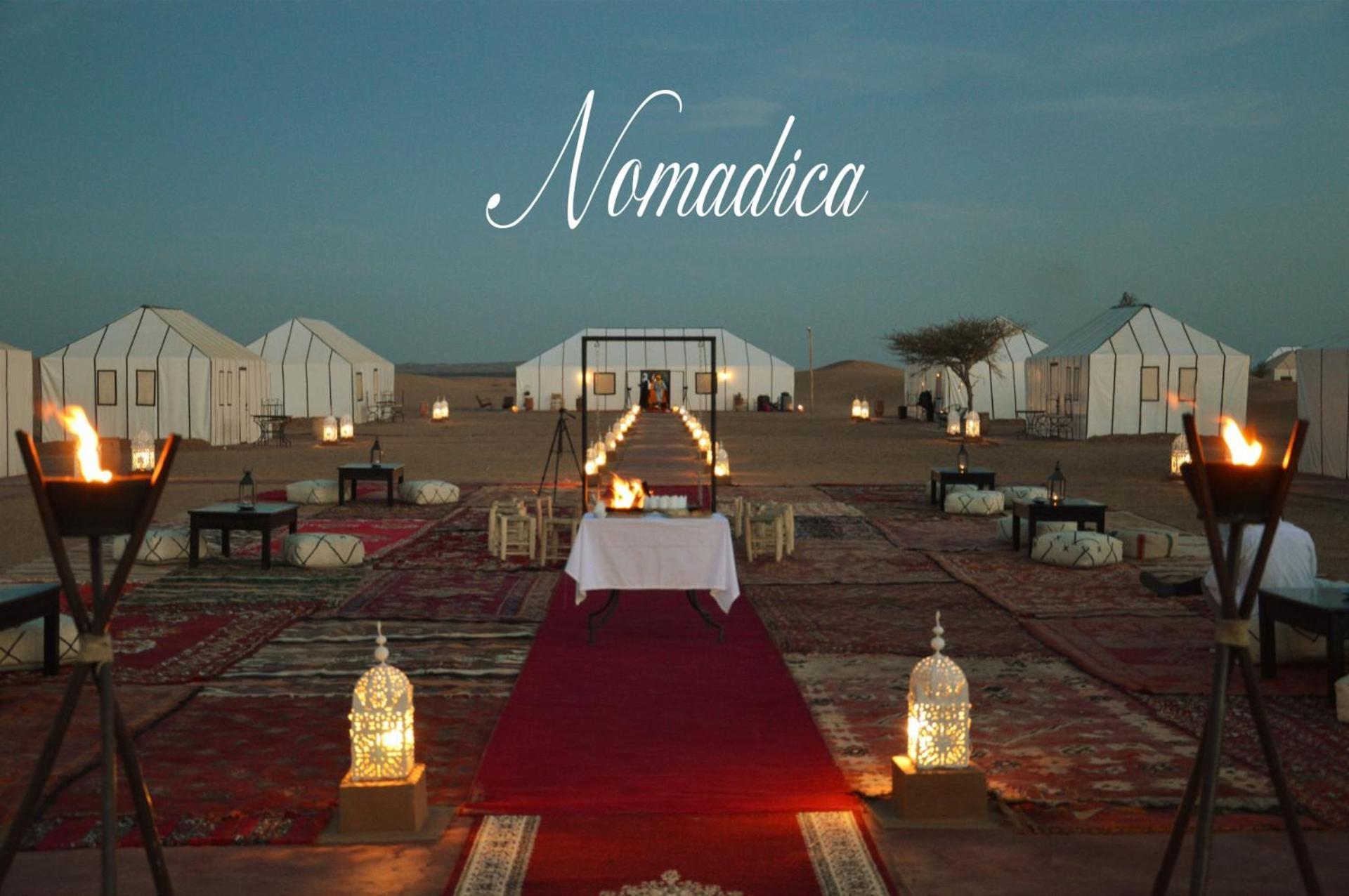 Hotel Nomadica Luxury Camp Merzouga Exterior foto
