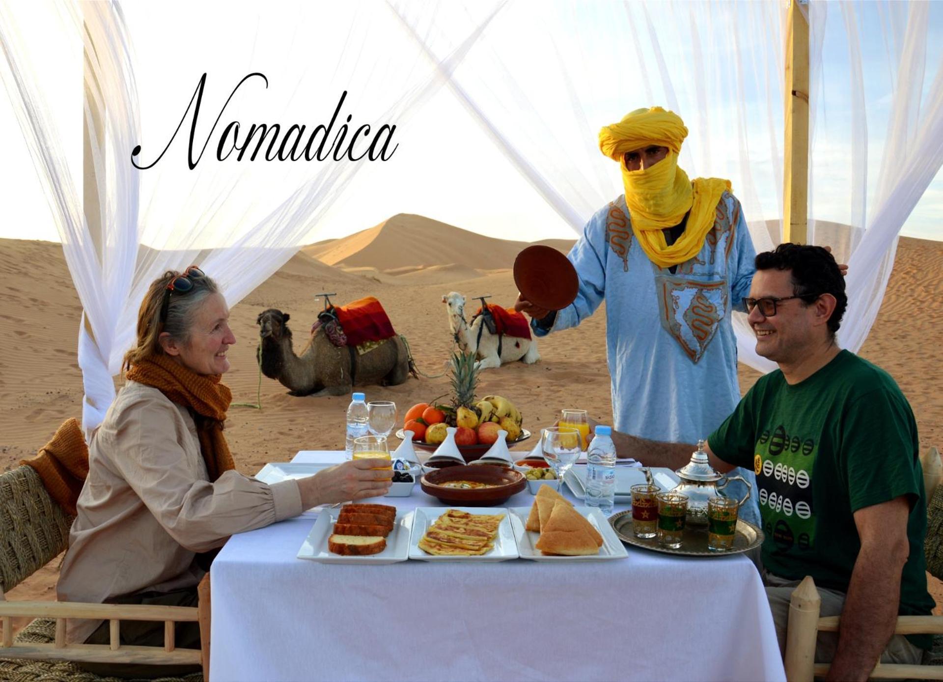 Hotel Nomadica Luxury Camp Merzouga Exterior foto