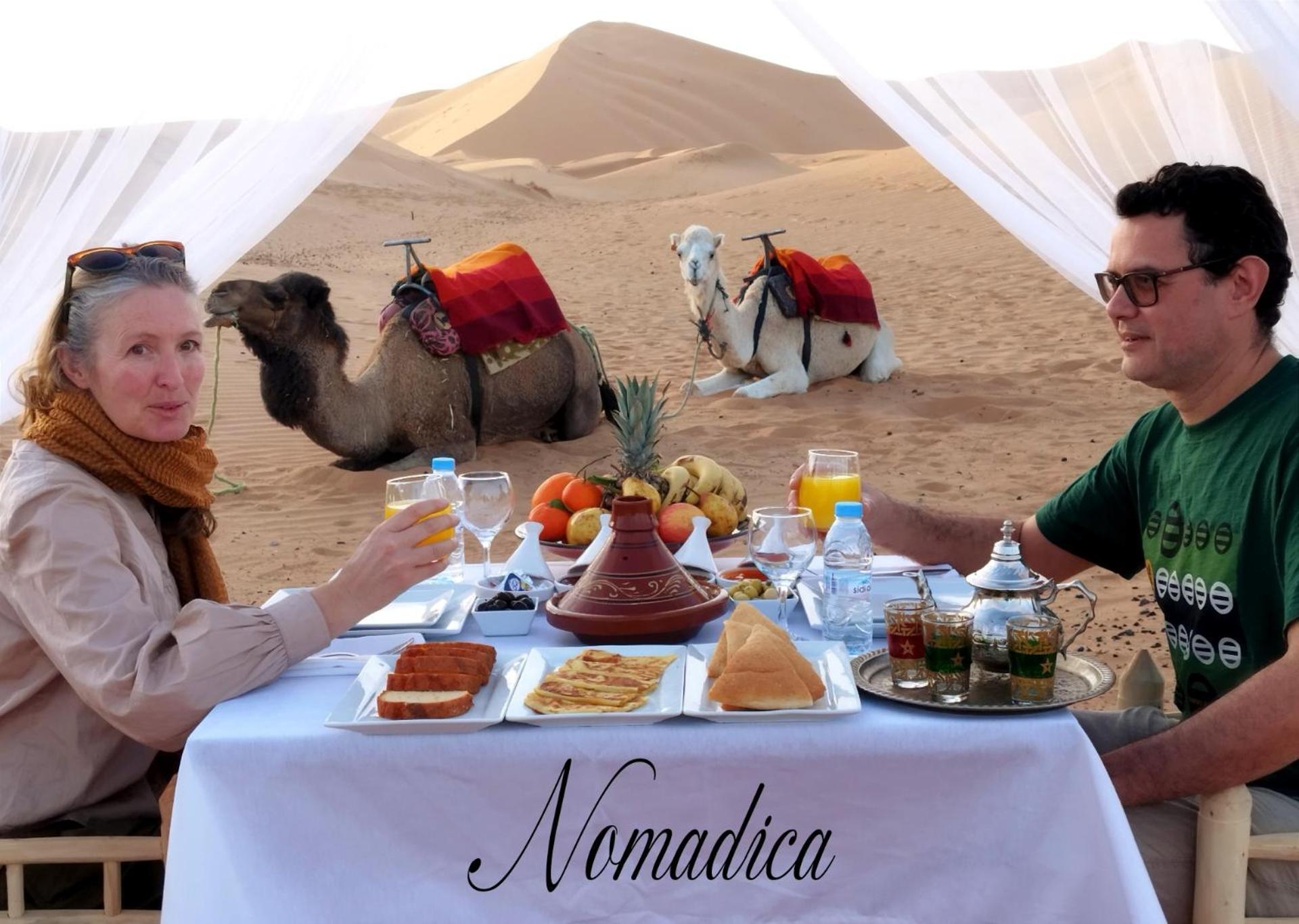 Hotel Nomadica Luxury Camp Merzouga Exterior foto