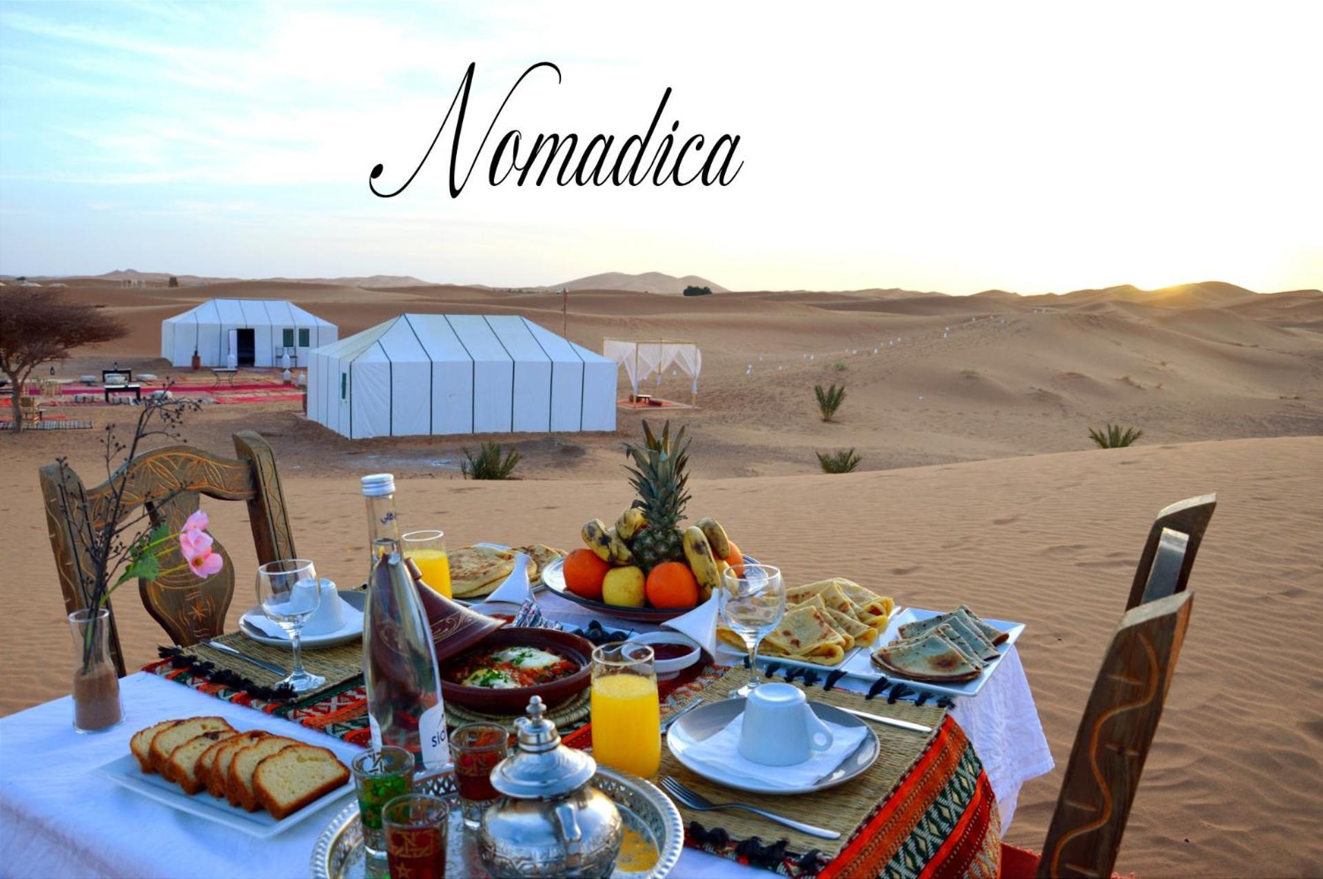 Hotel Nomadica Luxury Camp Merzouga Exterior foto