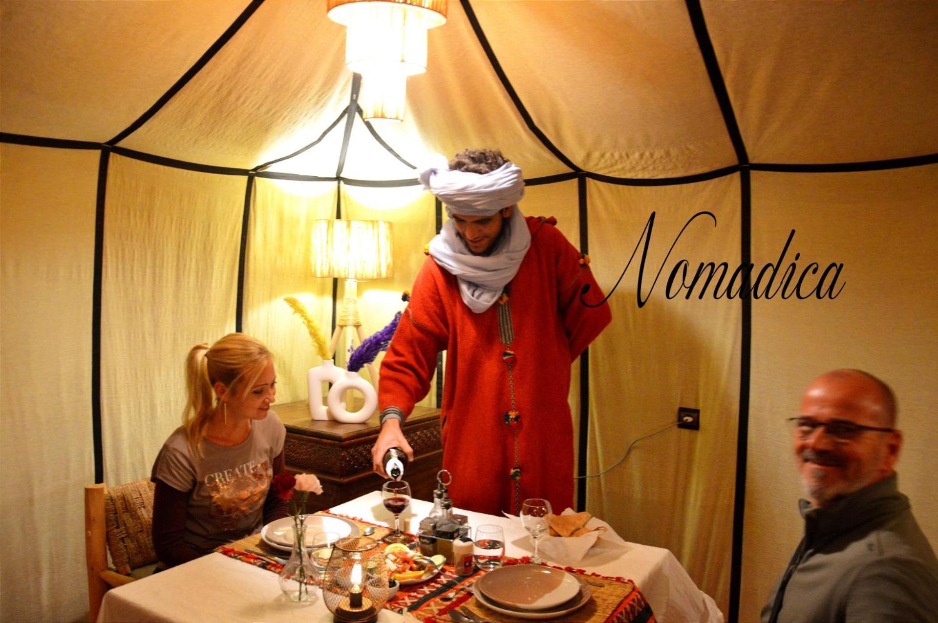 Hotel Nomadica Luxury Camp Merzouga Exterior foto