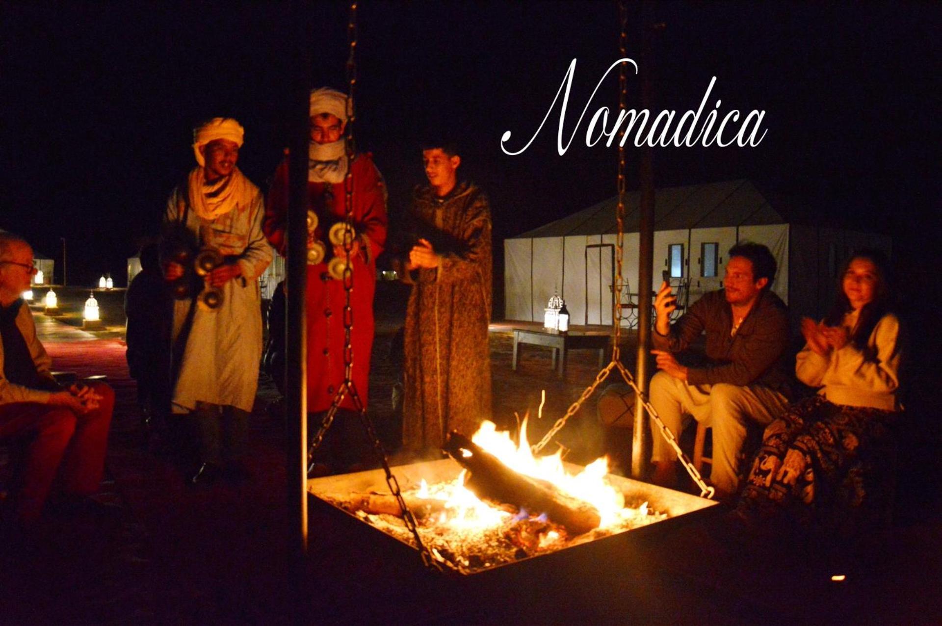 Hotel Nomadica Luxury Camp Merzouga Exterior foto