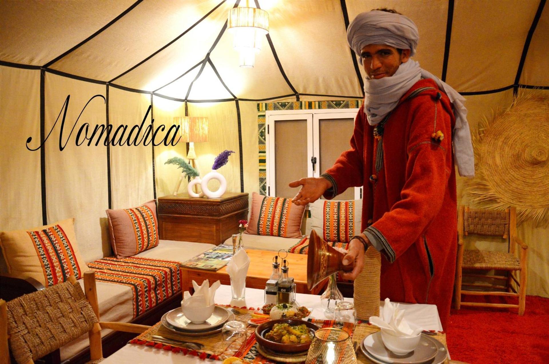 Hotel Nomadica Luxury Camp Merzouga Exterior foto