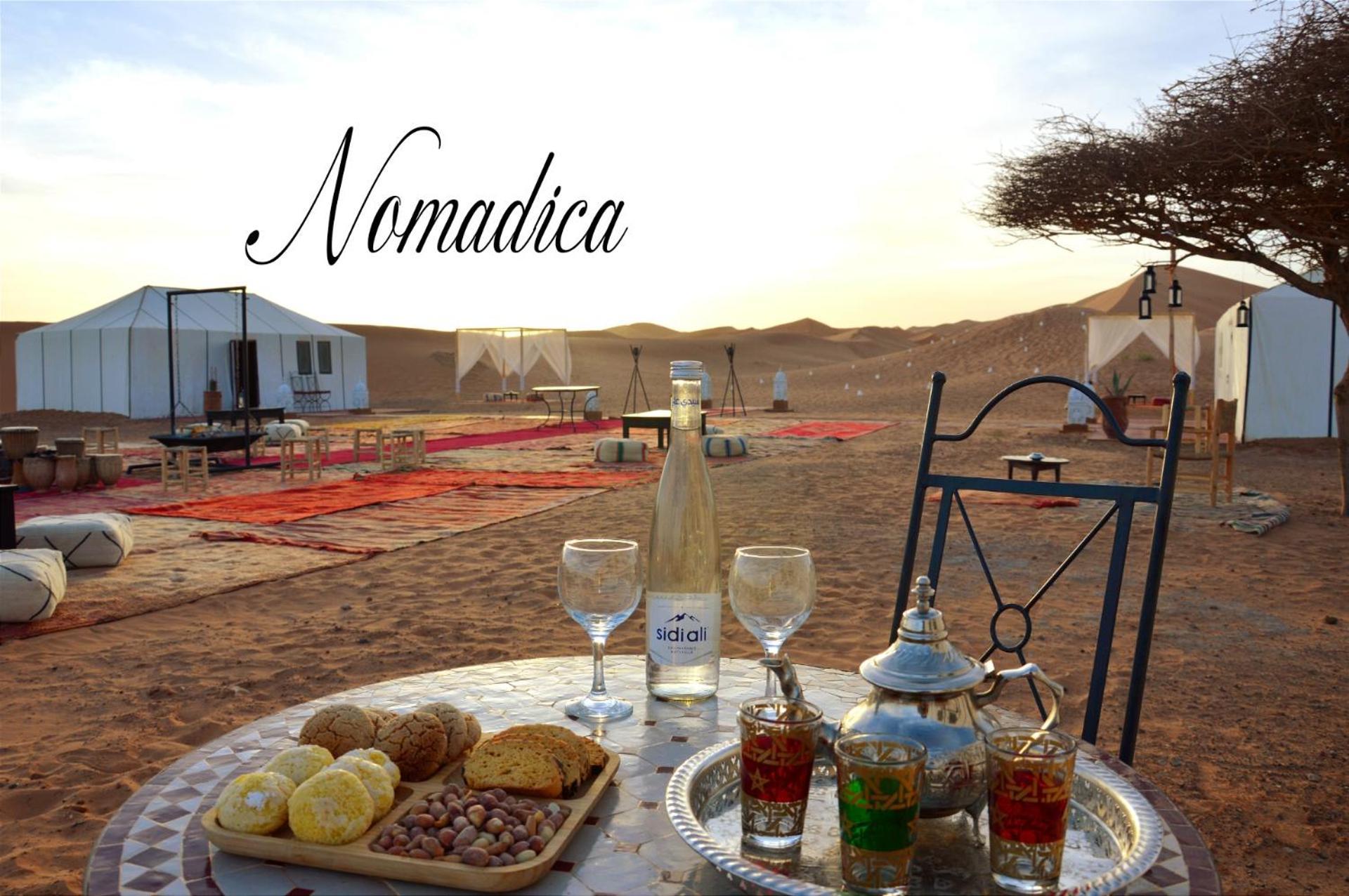 Hotel Nomadica Luxury Camp Merzouga Exterior foto